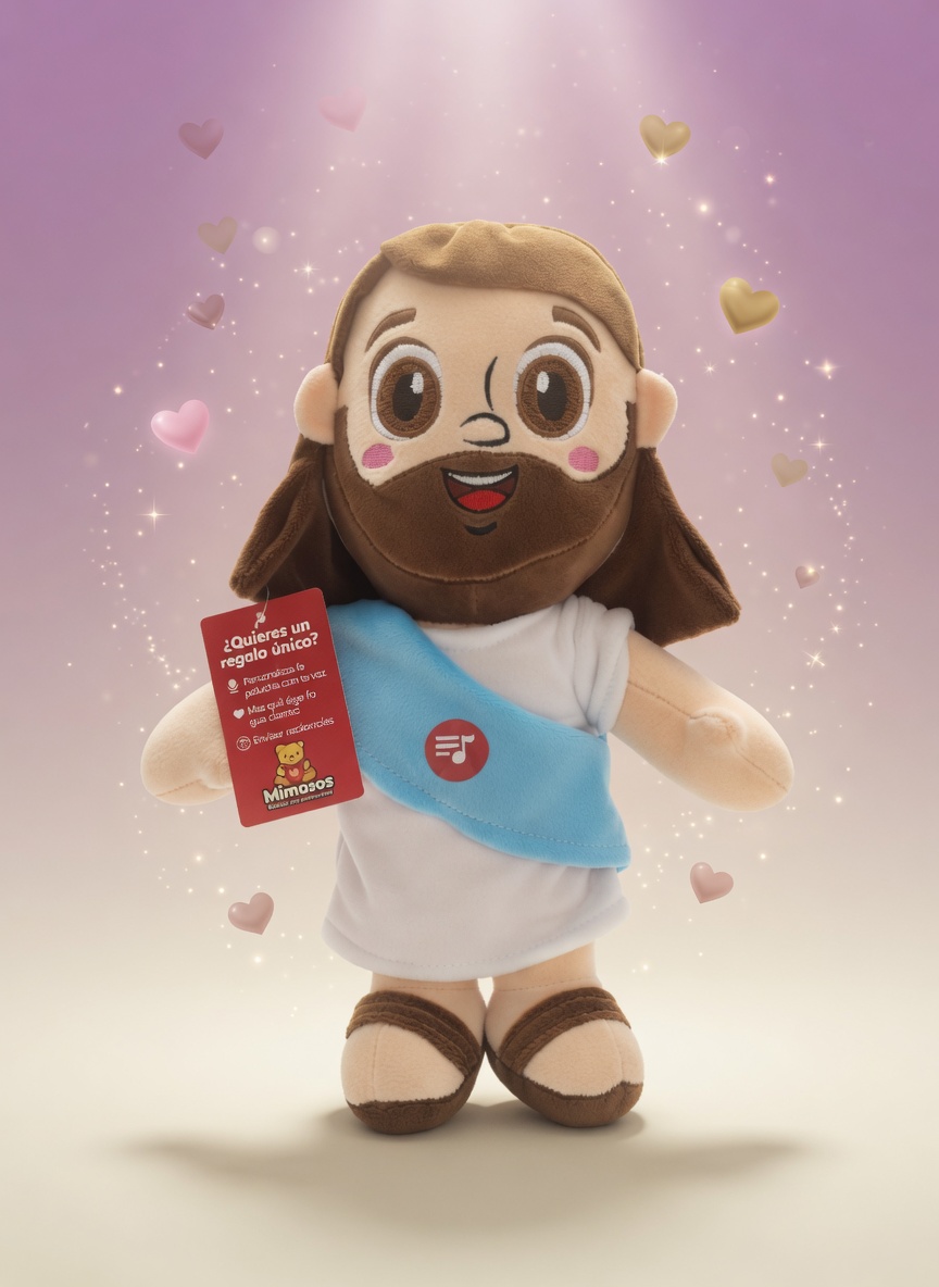 Jesúsito Mimosos en versión azul