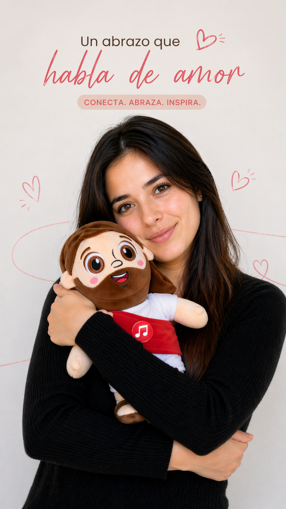 Mujer con su Jesúsito Mimosos